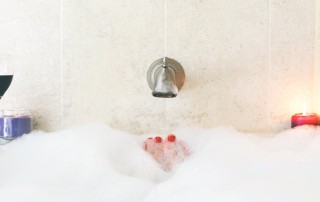a bathroom is a common place for mold to grow