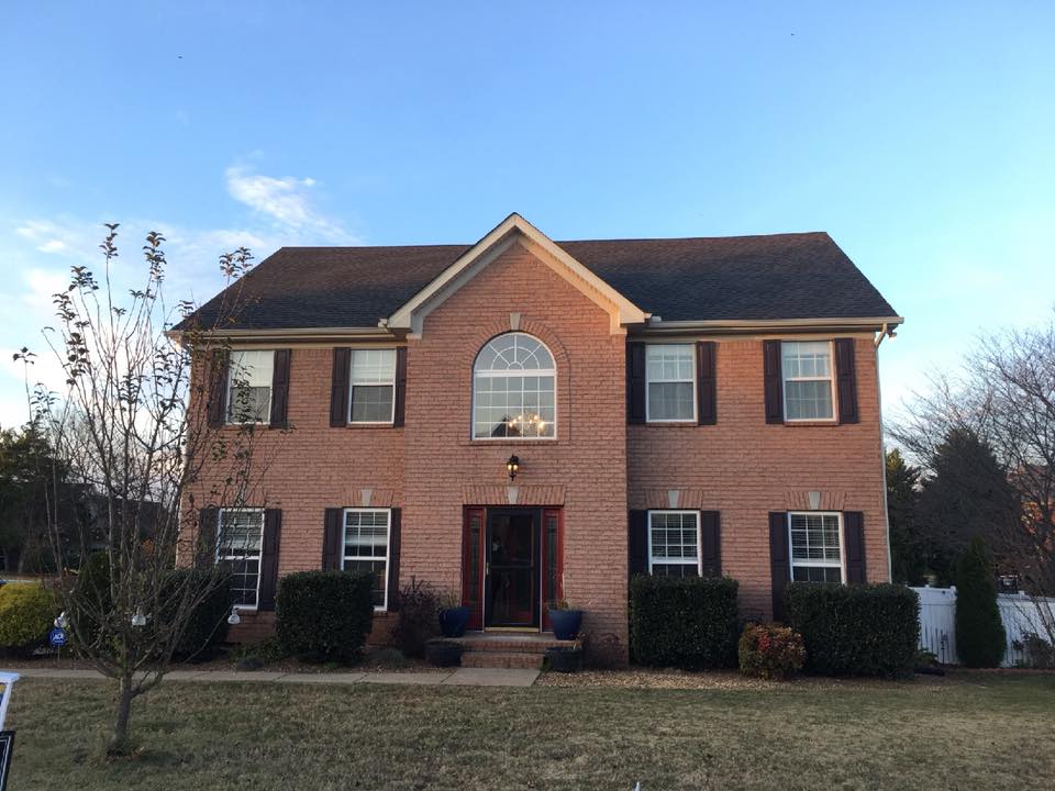 nice brick house after a home inspection