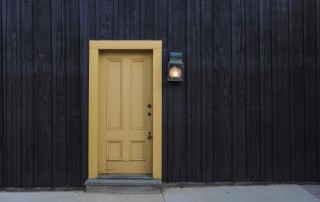 front door of house - what is a home inspector?